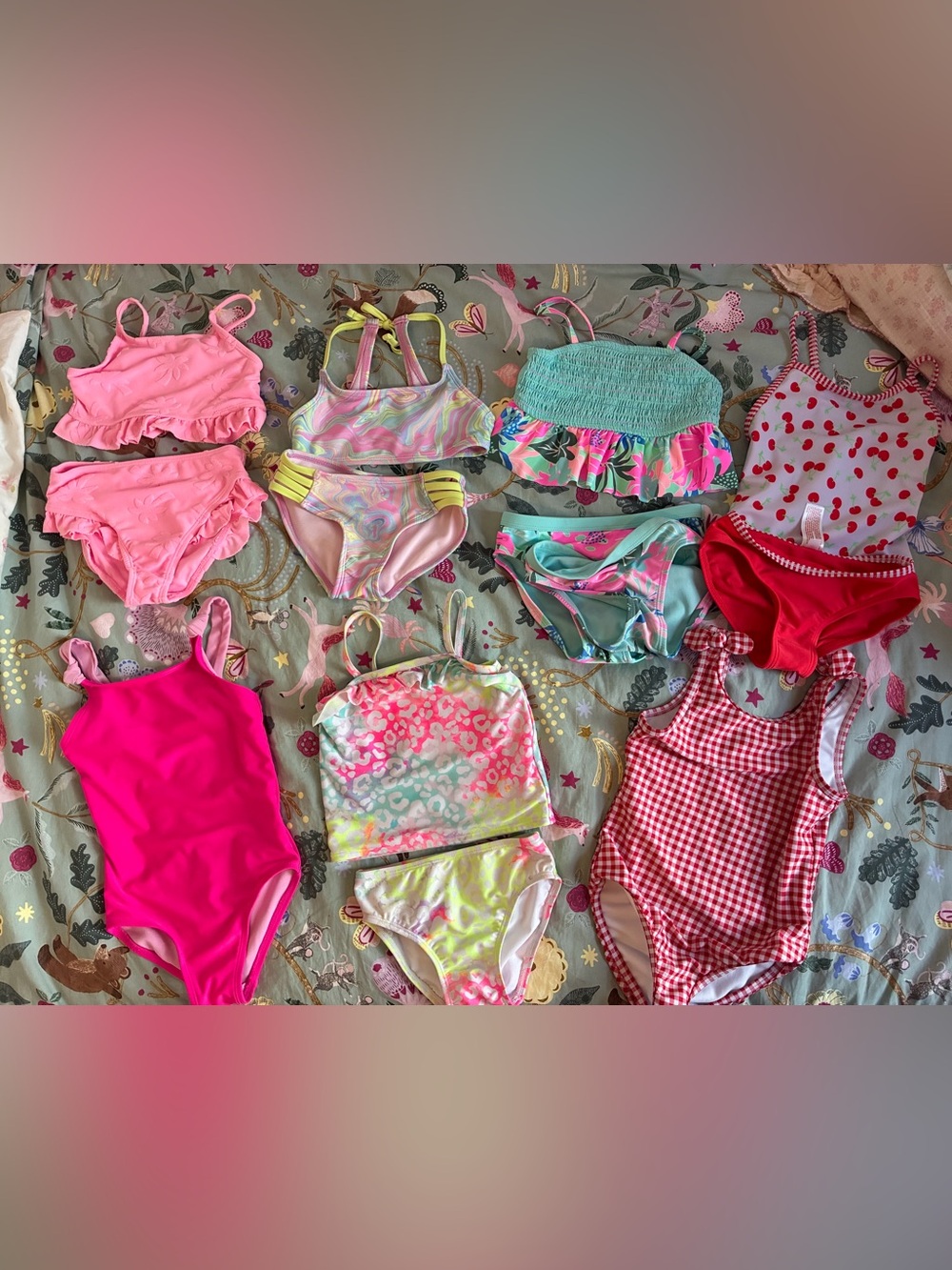 Assorted bathing suits